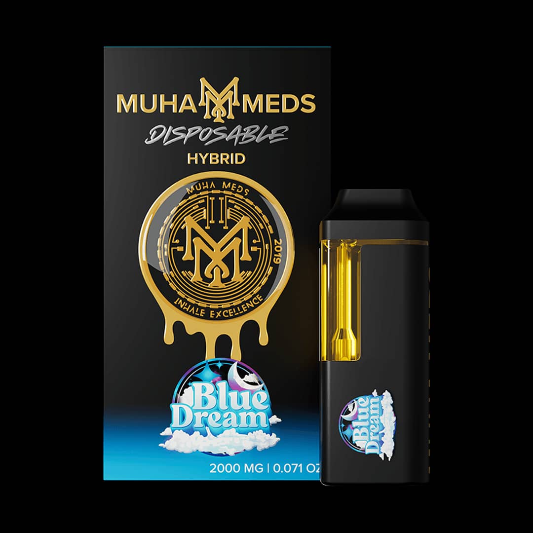 muha meds blue dream vape Buy Blue Dream CBD Vape UK – Muha Meds 2g Disposable Pen