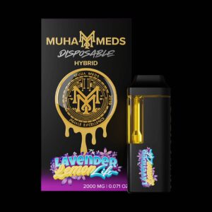 Muha Meds Lavender Lemon Lift 2g Disposable UK | Hybrid Premium Vape Pen