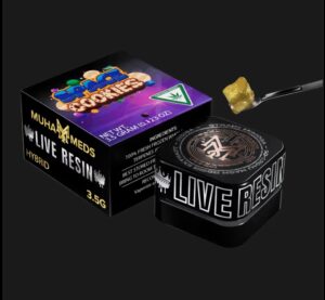 Muha Meds Space Cookies Resin Concentrate UK | Premium Live Resin 2g